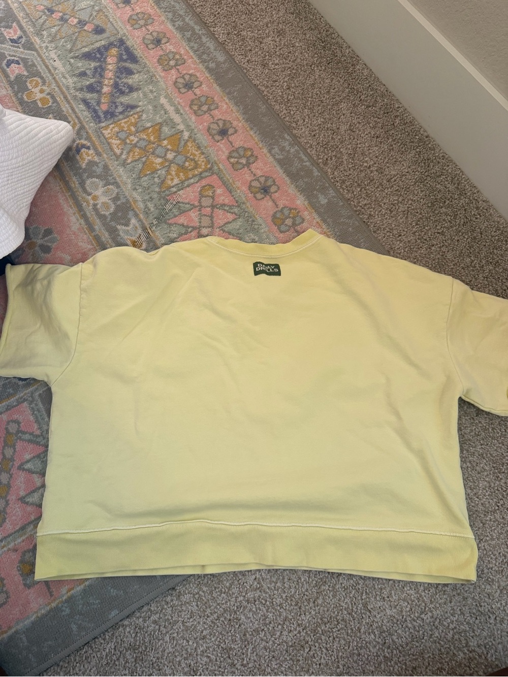 Daily Drills M/L Short Sleeve Lemonade Crew